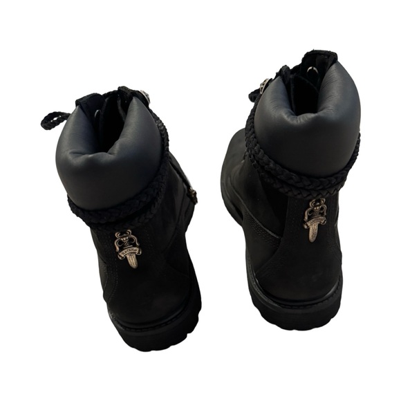 Chrome Hearts x Timberland Boots sz 8.5M - Picture 4 of 13